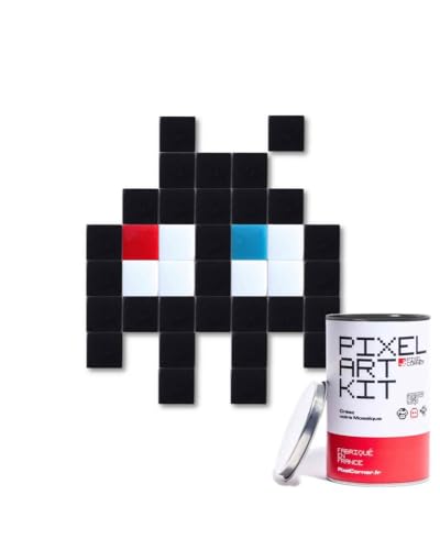 Pixel Corner - Little Alien(s) Schwarz – Pixel Art Kit von Pixel Corner