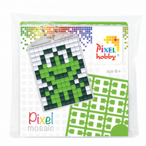 Pixelhobby Geschenkbox Schlüsselanhänger Set Frosch 3x4cm von PixelHobby