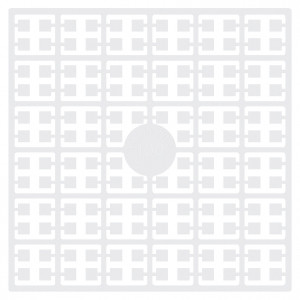 Pixelhobby Midi Perlen 100 Weiß 2x2mm - 140 Pixel von PixelHobby