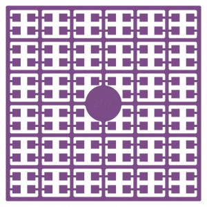 Pixelhobby Midi Perlen 207 Dunkles Violett 2x2mm - 140 Pixel von PixelHobby