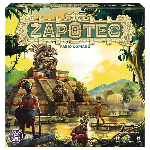 Pixie Games Zapotec - Brettspiel: Strategie, 4 Spieler, Ab 14 Jahren von Pixie Games