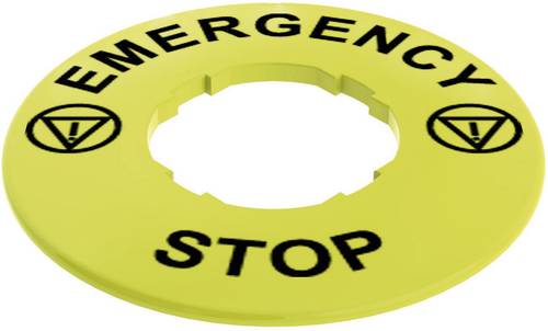 Pizzato Elettrica VETF32A5102 Bezeichnungsschild EMERGENCY STOP 1St. von Pizzato Elettrica