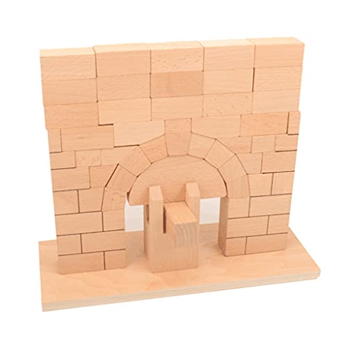 1PC Baby Entwicklungs Spielzeug Holz Römischen Bogen Brücke Blöcke Vorschule Lernen Bausteine ​​Wäschetrockner Turm Spiel von Pjeghbvop