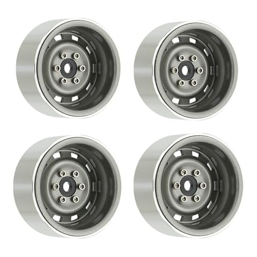 Pjeghbvop 4,8 cm Spielzeugfelgen, Naben, Fernbedienung, Offroad-Auto, modifizierte Kits, Felgen, 4 Stück, für 1:10 SCX10 Modell-Fahrzeugteil, Modell-Kletterzubehör Pjeghbvop 4,8 cm Spielzeugfelgen, Naben, Fernbedienung, Offroad-Auto, modifizierte Kits, Felgen, 4 Stück, für 1:10 SCX10 Modell-Fahrzeugteil, Modell-Kletterzubehör von Pjeghbvop