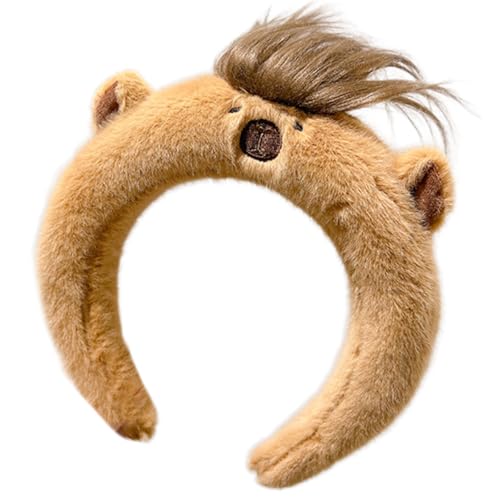 Pjeghbvop Sweet Capybaras Stirnband Für Fotostudio Halloween Auffällige Requisiten Für Halloween Party Täglicher Kleidung Kopfbedeckung von Pjeghbvop