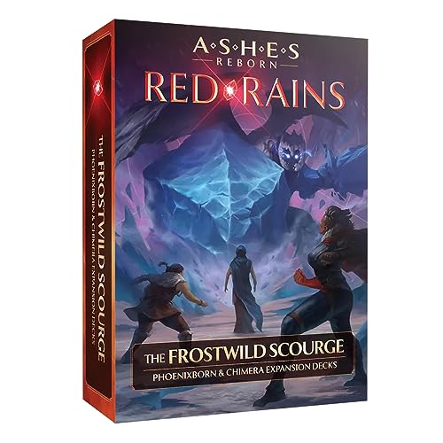 Plaid Hat Games | Ashes Reborn Red Rains The Frostwild Scourge Expansion | Kartenspiel | 2 Spieler | ab 14 Jahren | 30-120 Minuten Spieldauer | Englisch von Plaid Hat Games
