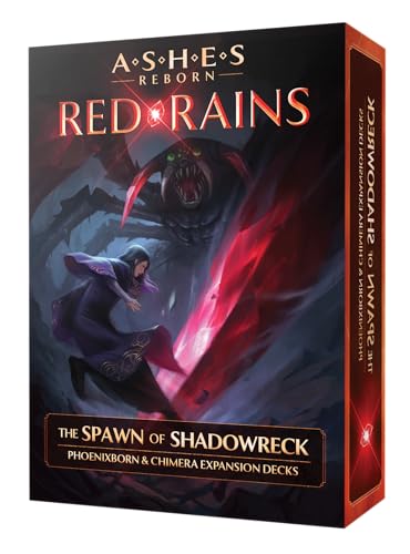 Plaid Hat Games | Ashes Reborn Red Rains: The Spawn of Shadowreck Expansion | Card Game | 2 Players | Ages 14 and up | English von Plaid Hat Games