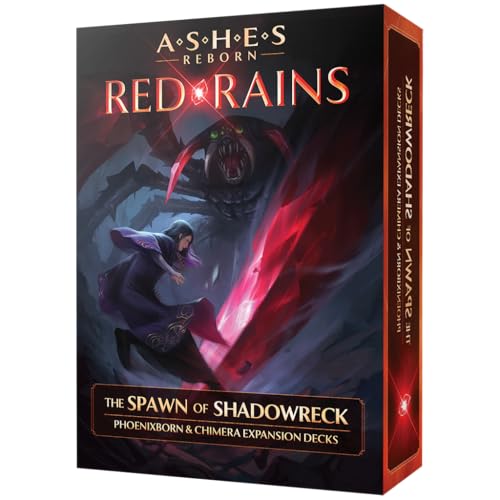 Plaid Hat Games | Ashes Reborn Red Rains: The Spawn of Shadowreck Expansion | Card Game | 2 Players | Ages 14 and up | English von Plaid Hat Games