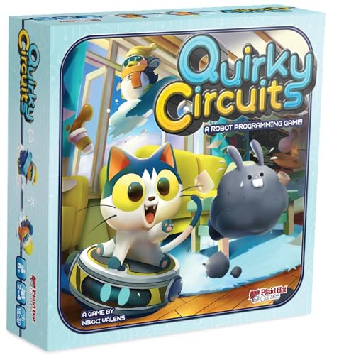 Plaid Hat Games - Quirky Circuits Penny and Gizmo's Snow Day -Brettspiel - Ab 7 Jahren - 2 bis 4 Spieler -Englische von Plaid Hat Games