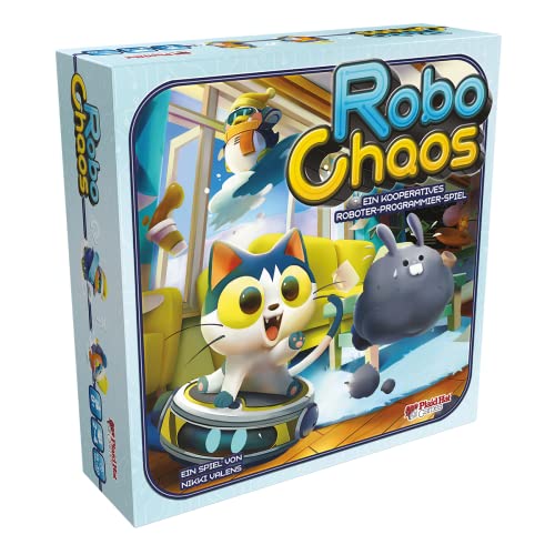 Plaid Hat Games | Robo Chaos | Familienspiel | Programmierspiel | 2-4 Spieler | Ab 8+ Jahren | 15+ Minuten | Deutsch Plaid Hat Games | Robo Chaos | Familienspiel | Programmierspiel | 2-4 Spieler | Ab 8+ Jahren | 15+ Minuten | Deutsch von Plaid Hat Games