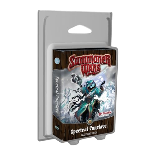 Summoner Wars Second Edition: Spectral Conclave Expansion | Fantasy Card Game Faction Pack | Strategy Game for 2 Players | Ages 9+ Summoner Wars Second Edition: Spectral Conclave Expansion | Fantasy Card Game Faction Pack | Strategy Game for 2 Players | Ages 9+ von Plaid Hat Games
