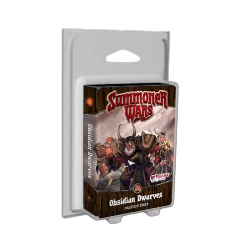 Plaid Hat Games | Summoner Wars 2nd Edition Obsidian Dwarves Faction Deck | Kaartspel | Uitbreiding | Vanaf 9 Jaar | 2 Spelers | Engelstalig von Plaid Hat Games