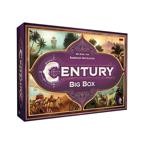 Plan B Games, Century Big Box, Grundspiel + Erweiterung, Kennerspiel, Strategiespiel, 2-4 Spieler, Ab 8+ Jahren, 30-45 Minuten, Deutsch, Mehrfarbig, Bunt von Plan B Games