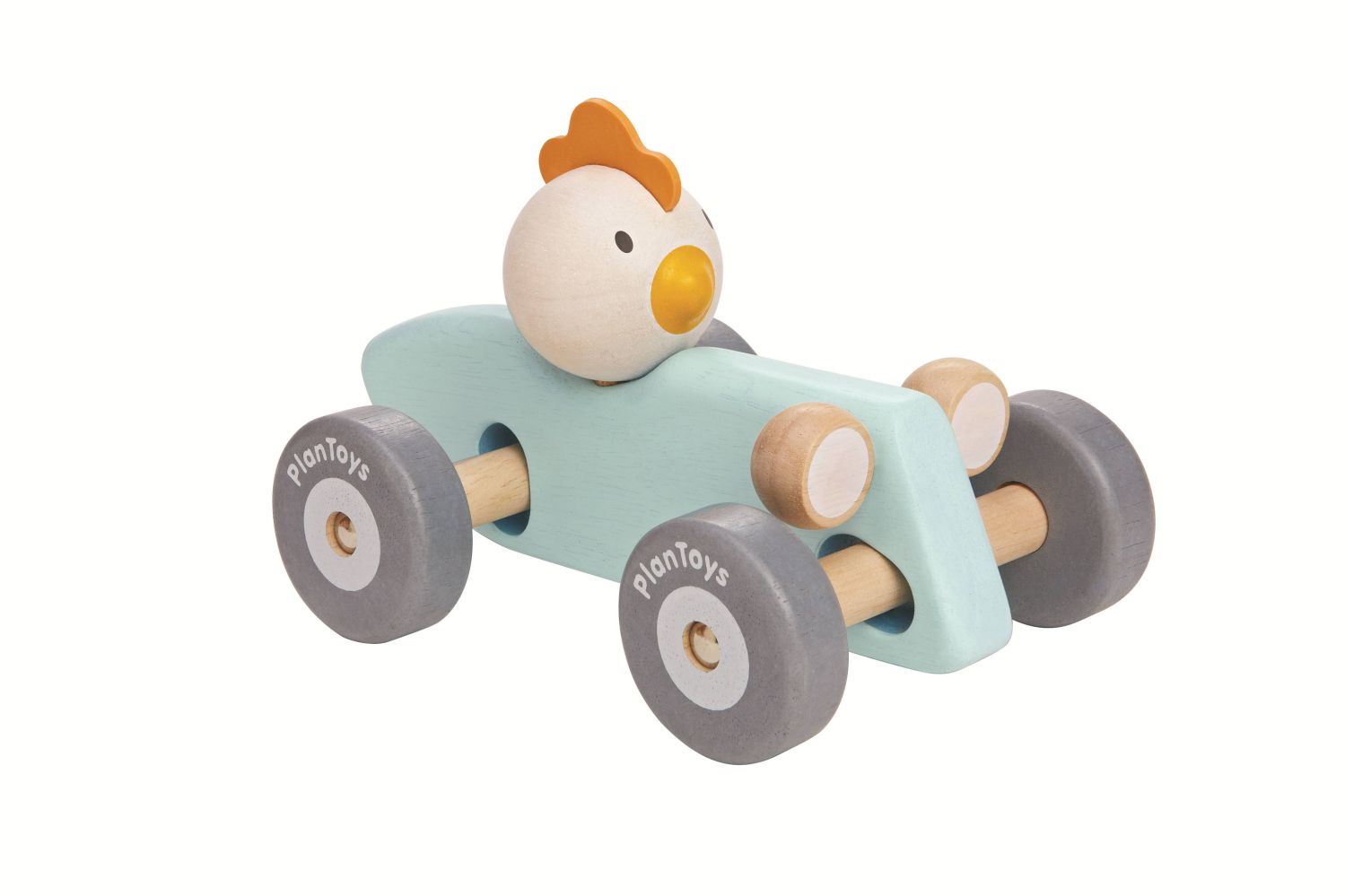 PlanToys Rennwagen mit Huhn - PlanToys Rennwagen mit Huhn - von PlanToys