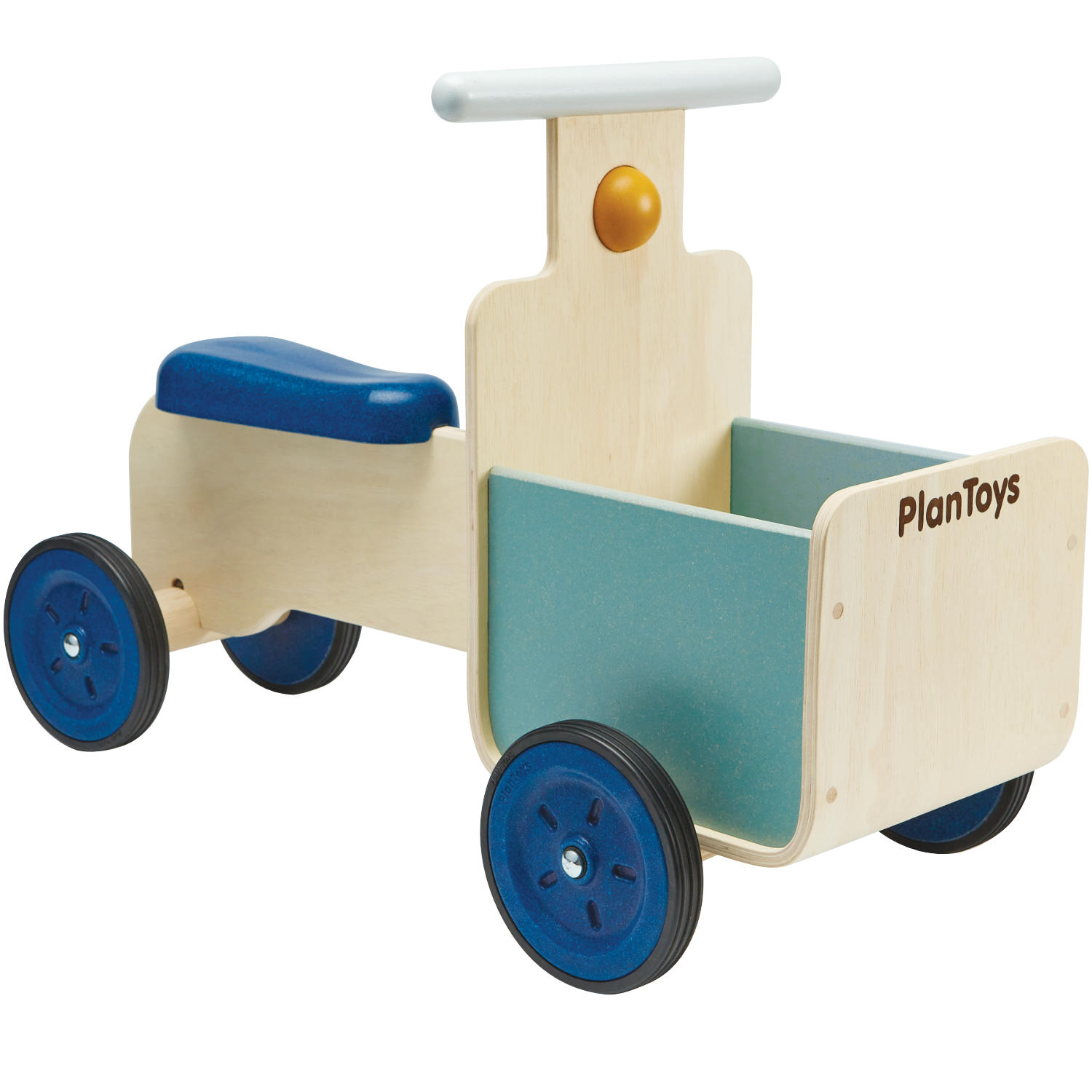 PlanToys - Rutschauto Holz mit Transportbox von PlanToys