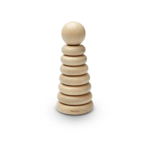 PlanToys Stapelringe - Naturfarben PlanToys Stapelringe - Naturfarben von PlanToys