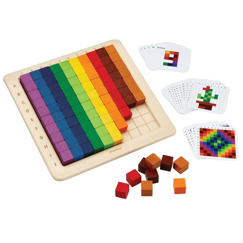 PlanToys - Zählwürfel bunt von PlanToys