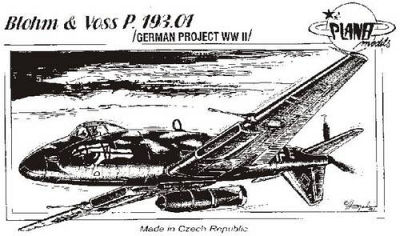 Blohm & Voss BV P.193.01, von Planet Models