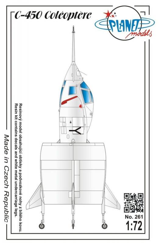 C-450 Coléotére-full resin kit von Planet Models