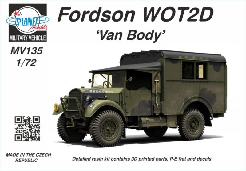 Fordson WOT2D - Van Body von Planet Models