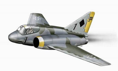 Heinkel P.1080 Rammjet Fighter von Planet Models