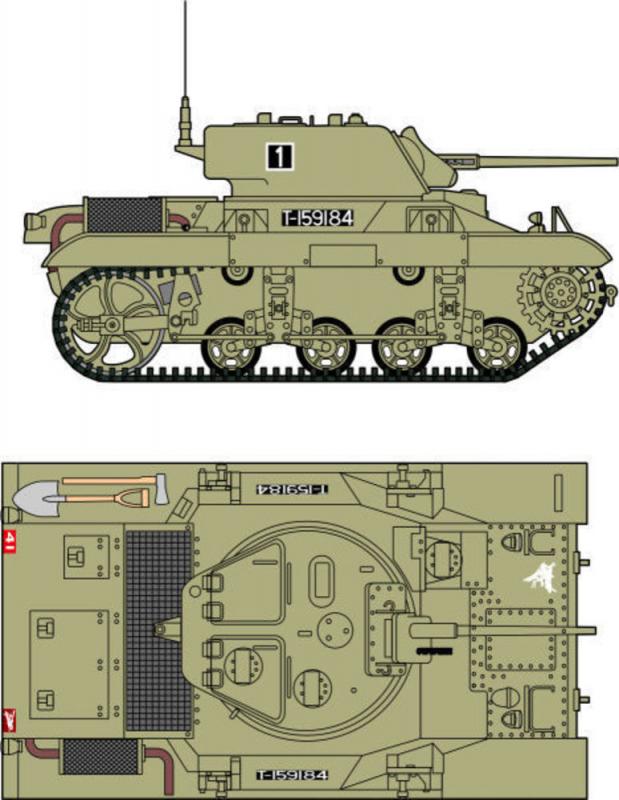 M-22 Locust Airbone tank USA, GB, WWII von Planet Models