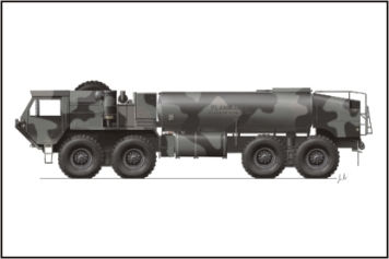 M-978 Oshkosh Fuel Tanker von Planet Models