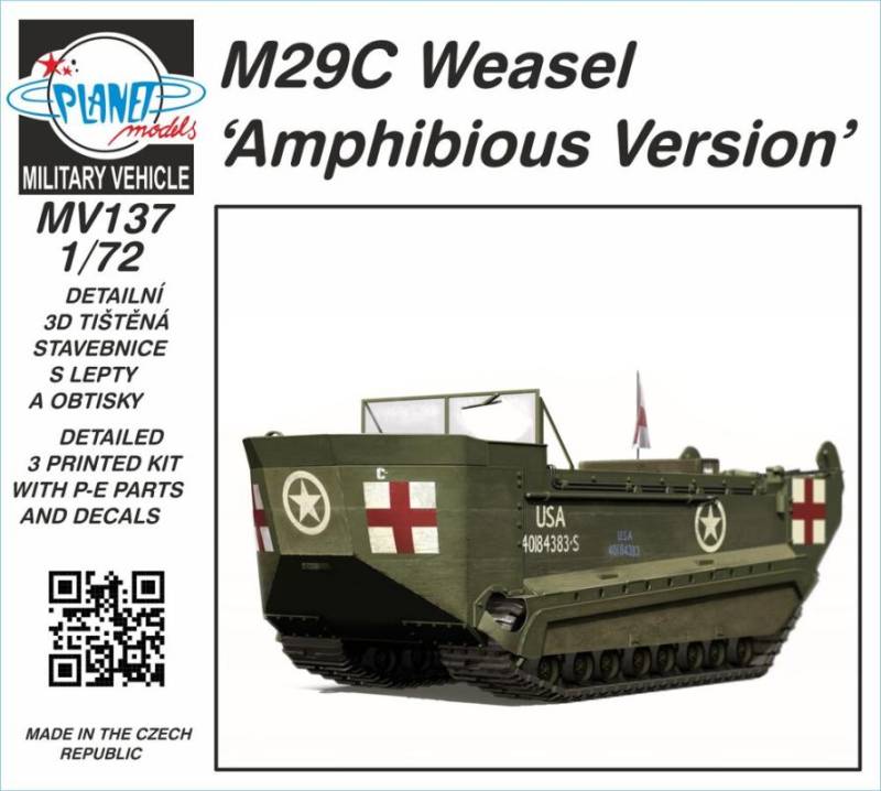 M29C Weasel - Amphibious Version von Planet Models