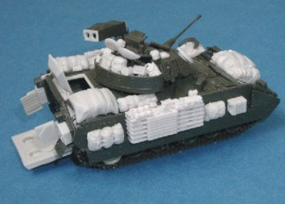 M2A2 Bradley - Irak Krieg Zusatzausrüstung, Iraq war equipment set. von Planet Models