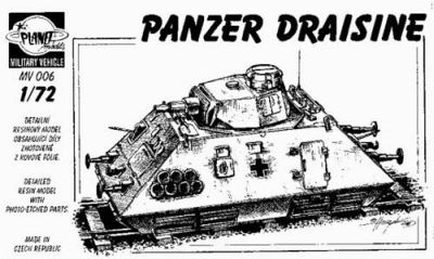 Panzer Draisine, Super Qualität von Planet Models