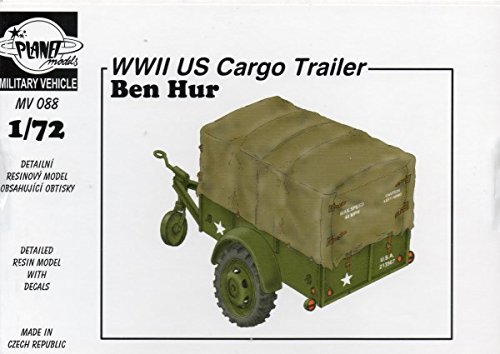 Planet Models 1:72 WWII US Cargo Trailer "Ben Hur" #MV088 von Planet Models