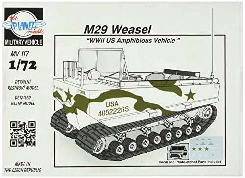 Planet Models MV117 - Modellbausatz M29 Weasel-Full Resin kit von Planet Models