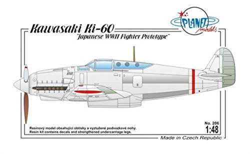 Planet Models PLT206 - Modellbausatz Kawasaki Ki-60 Japanese WWII Fighter Pro von Planet Models