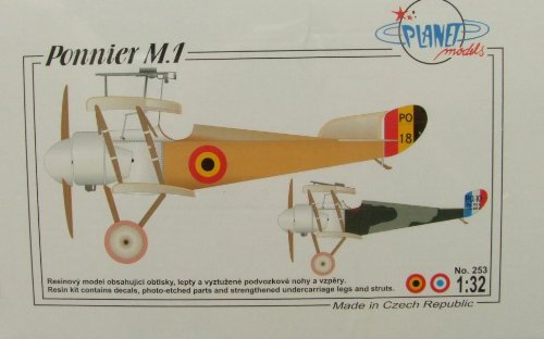 Planet Models PLT253 - Modellbausatz Ponnier M 1 von Planet Models