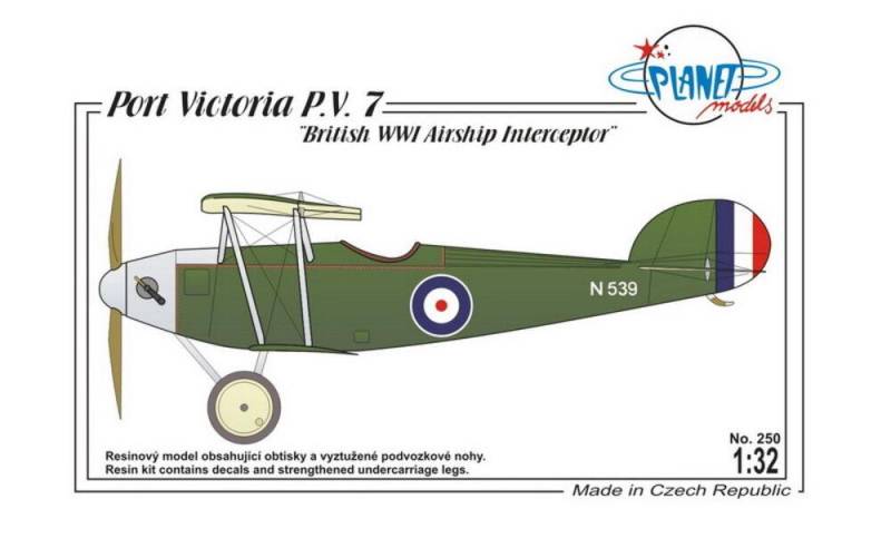 Port Victoria P.V.7 British WWI Airs.In. von Planet Models