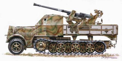 Sd.Kfz 7/2 mit Flak 37 von Planet Models