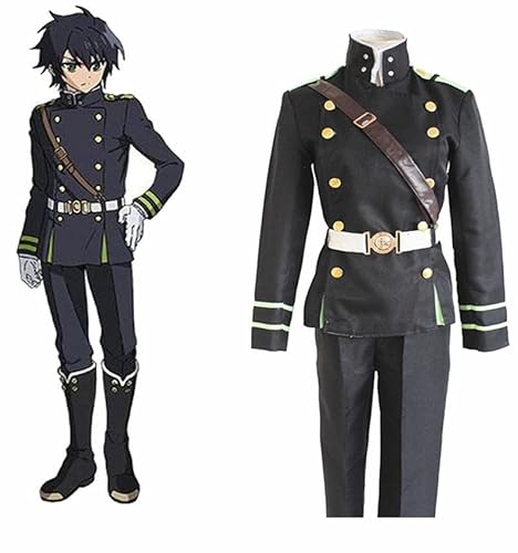 Plantain Anime Seraph of The End Owari No Seraph Yuichiro Hyakuya Cosplay Kostüm Full Set Uniform, L von Plantain