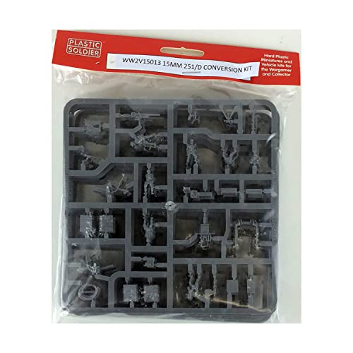 15mm Easy Assembly German Sdkfz 251/D Conversion kit von Plastic Soldier