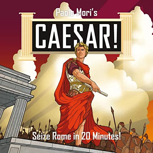 Plastic Soldier Company | Caesar!: Seize Rome in 20 Minutes! | Board Game | Ages 10+ | 2 Players | English von Plastic Soldier