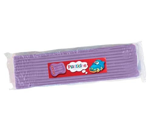 Plasticine One Colour Slab 400g - Lavender #94, Modelling Clay for Professional Animators and Model Makers, Easy to Shape and Mould, Make Sculptures, Models and Stop-Motion Animations Plasticine One Colour Slab 400g - Lavender #94, Modelling Clay for Professional Animators and Model Makers, Easy to Shape and Mould, Make Sculptures, Models and Stop-Motion Animations von Plasticine