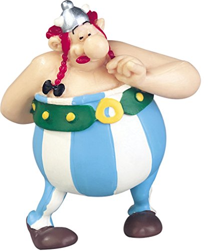 Plastoy SAS 60546 - Obelix mit Blumenstrauß, Blau von Plastoy