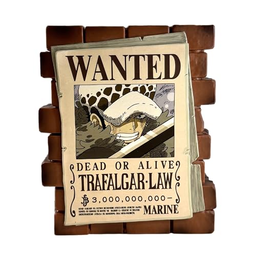 PLASTOY : ONE Piece - SPARSCHWEIN - AFFICHE Wanted Law von Plastoy