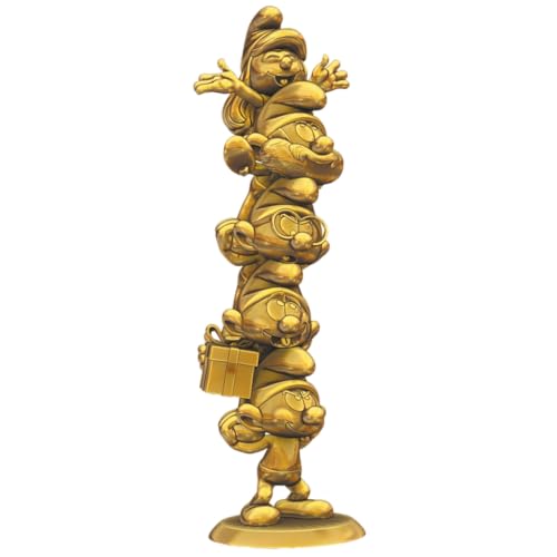 Plastoy Collectoys - Schlümpfe Säule Gold von Plastoy