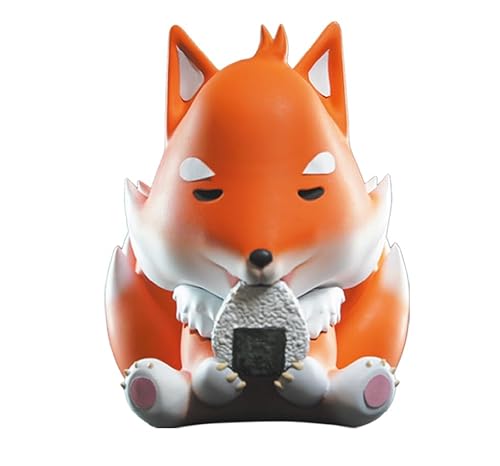 Plastoy - Mogu Pets: Figur Kitsune Onigiri von Plastoy