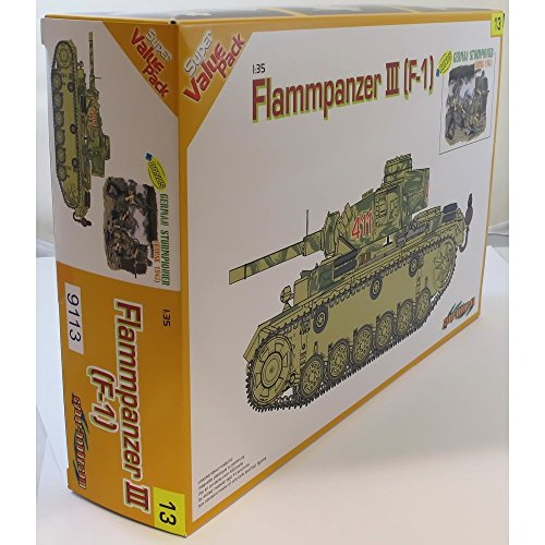 Flammenpanzer III (F-1) + Deutsche Sturmpioniere von Platz