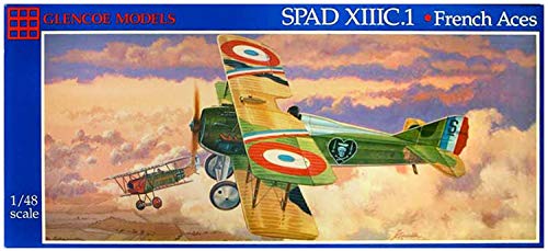 Glencoe 05118 1/48 SPAD XIIIC.1 Plastikmodellbausatz von Platz