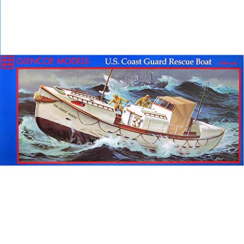 Glencoe 05301 1/48 US Coast Guard, Rettungsboot Plastikmodellbausatz von Platz