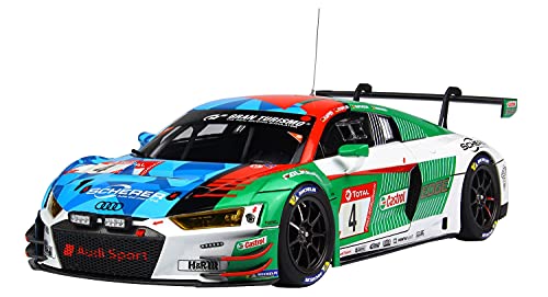 Platz - 1/24 Audi R8 LMS GT3 Evo Sieger 24H Nürburgring 2019 Modellbaukit für Erwachsene, Mittelgroß, Weiß, Unisex, Klassisch, Ganzjährig, Nicht zusammenklappbar von Platz