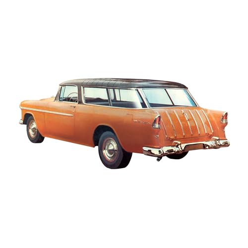 Round2 AMT1005/06 - Fahrzeug - 1/16 1955er Chevy Nomad Wagon von Platz