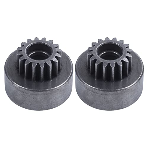 Plawee 2X 02107 16T Kupplungsglocke Single Gear für 1/10 94188 Nitro Truck RC Car von Plawee